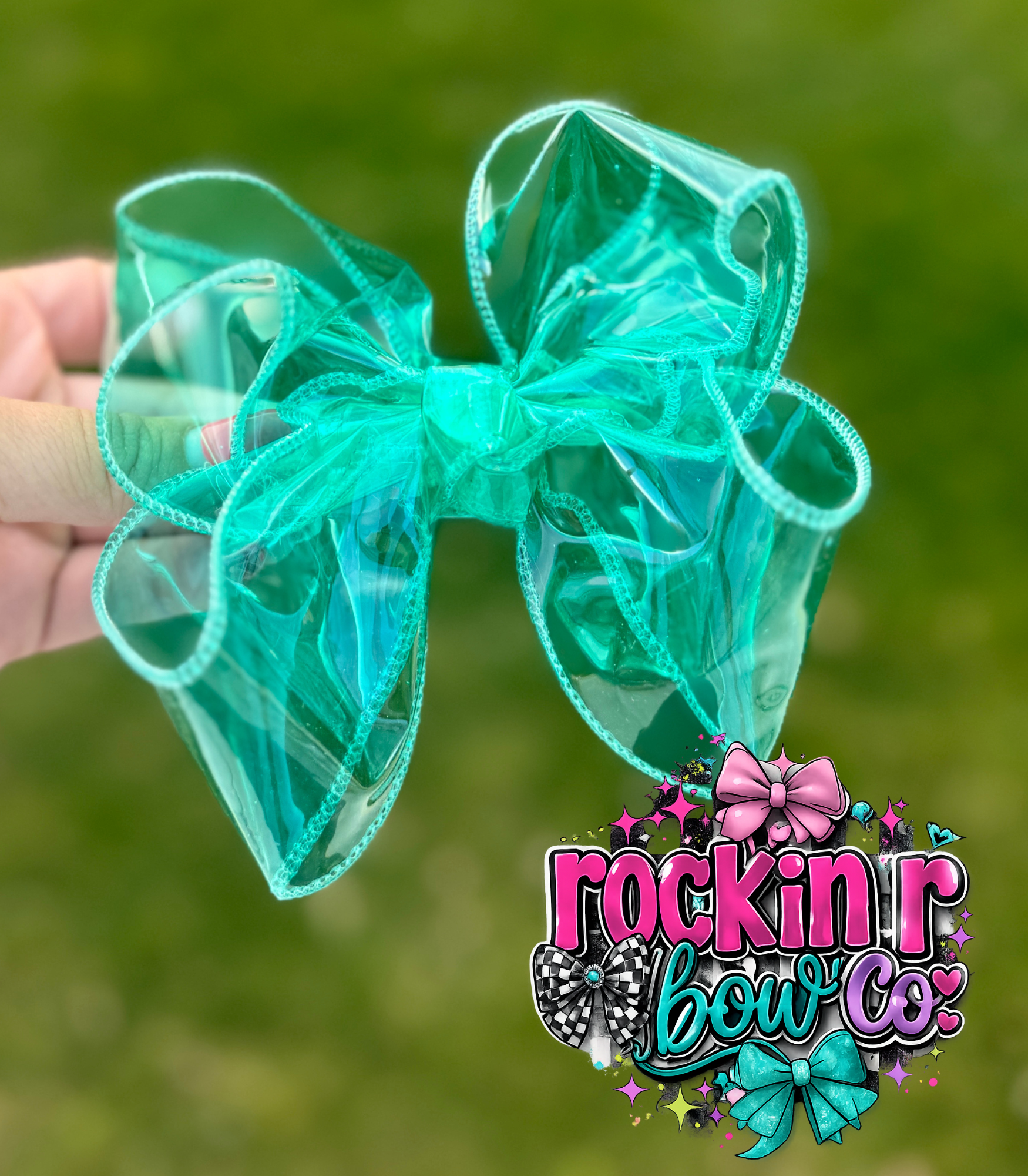 Swim Ribbon Bows (5”)