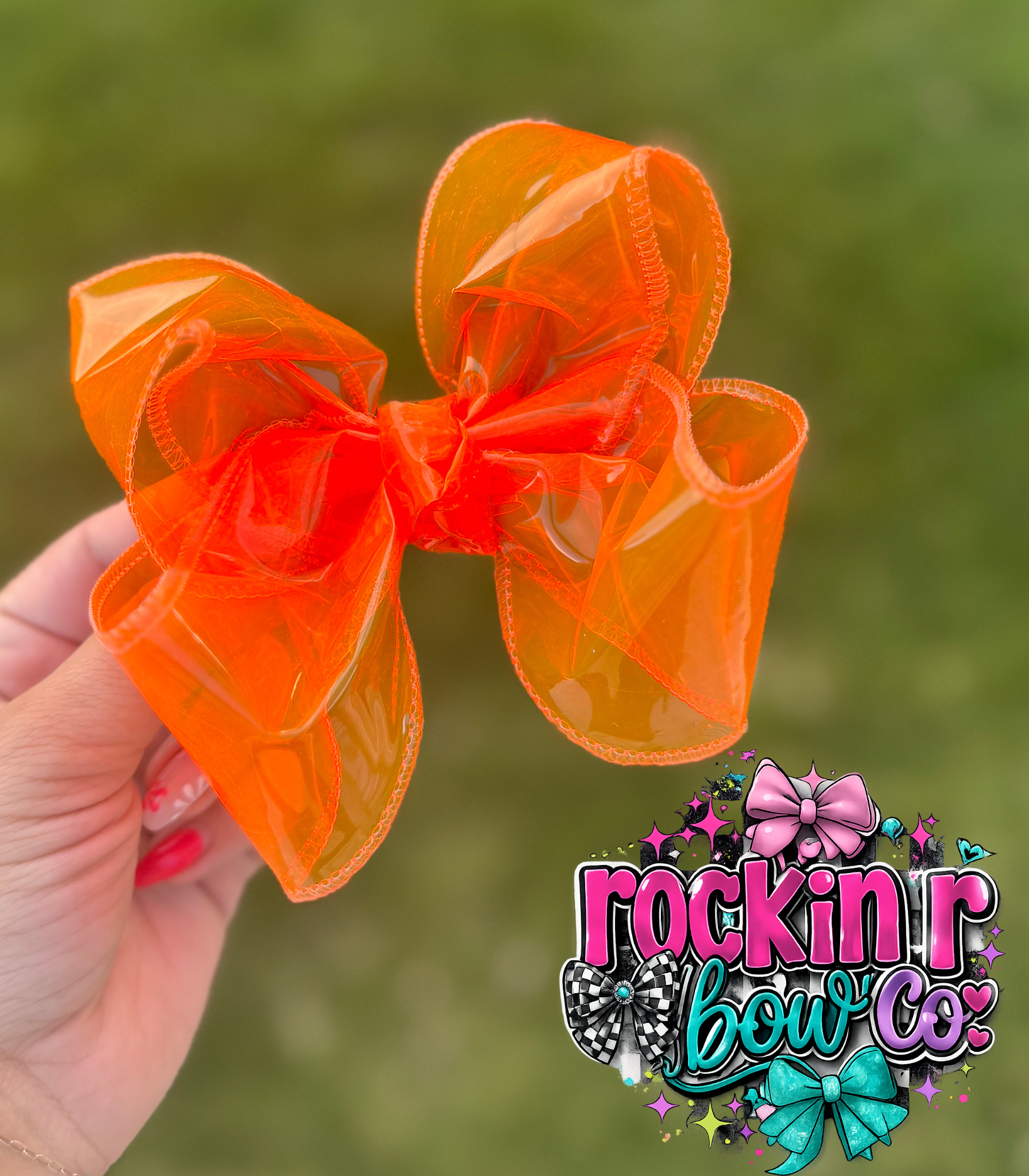 Swim Ribbon Bows (5”)