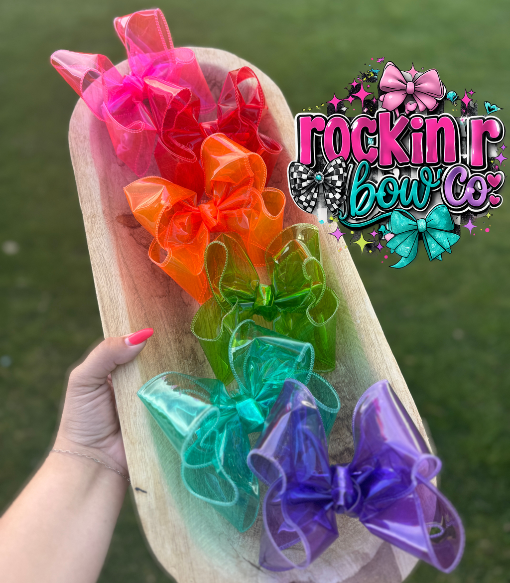 Swim Ribbon Bows (5”)