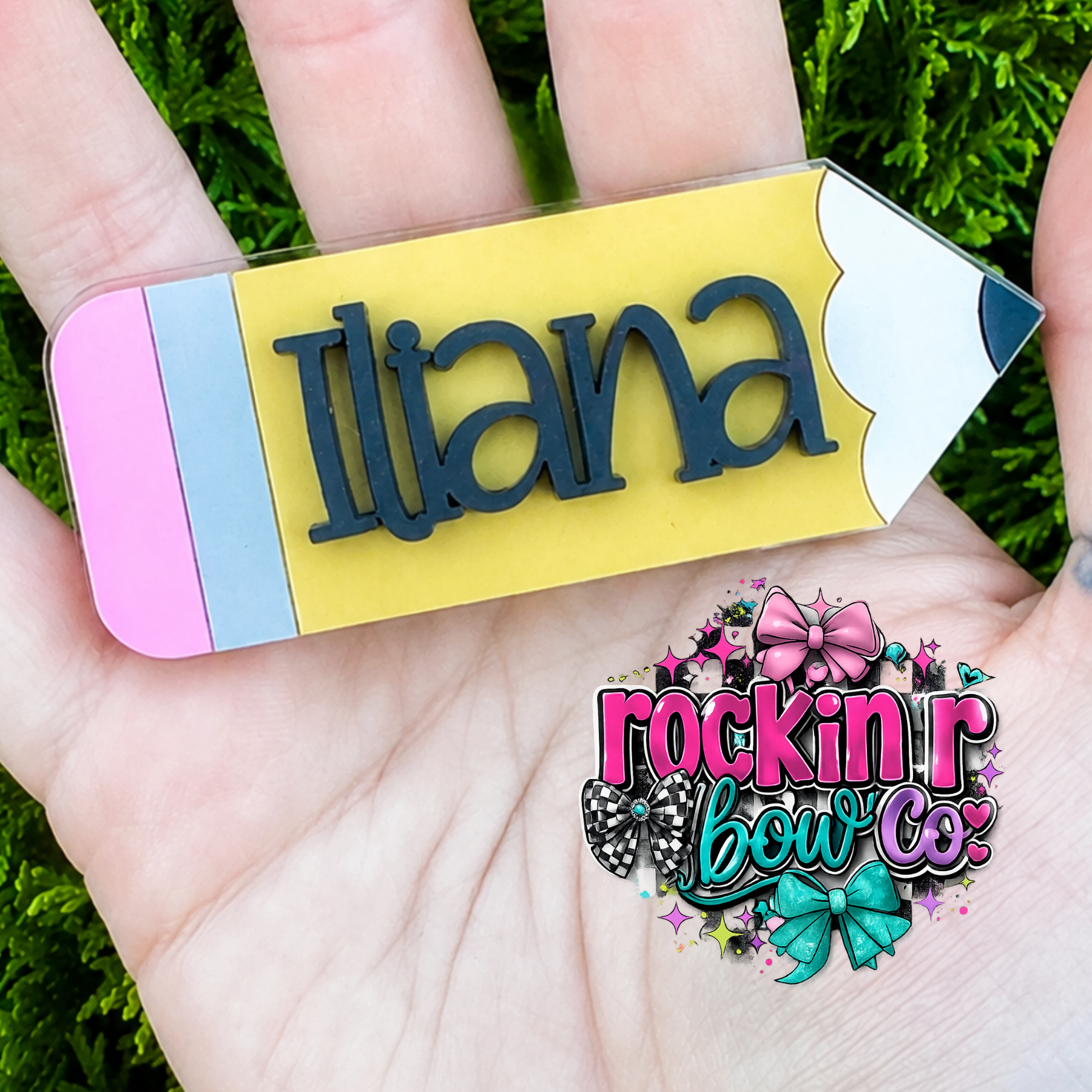 Pencil Name Clip