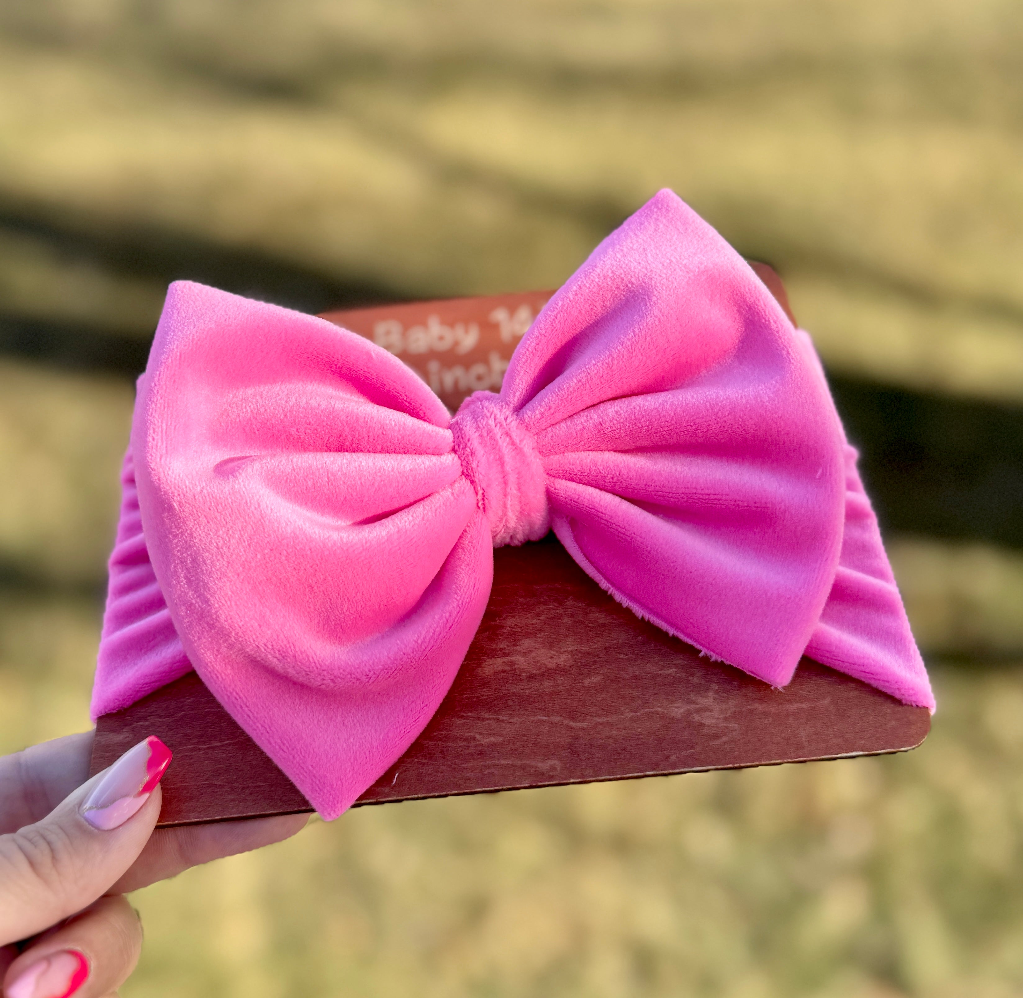 Bubblegum Plushy Velvet