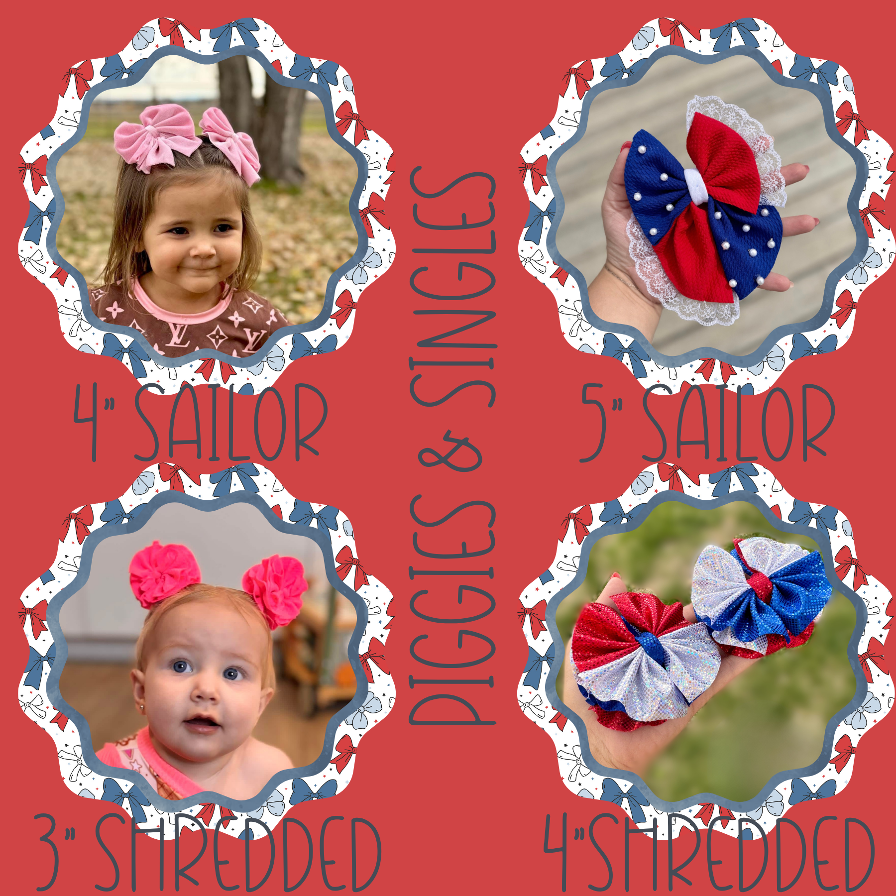 Cowboy Large Ribbons