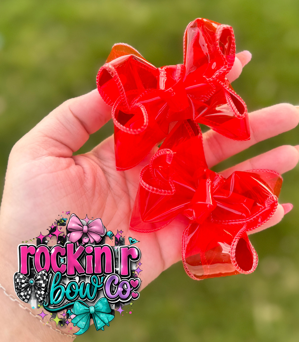 Swim Ribbon Bows (3”)